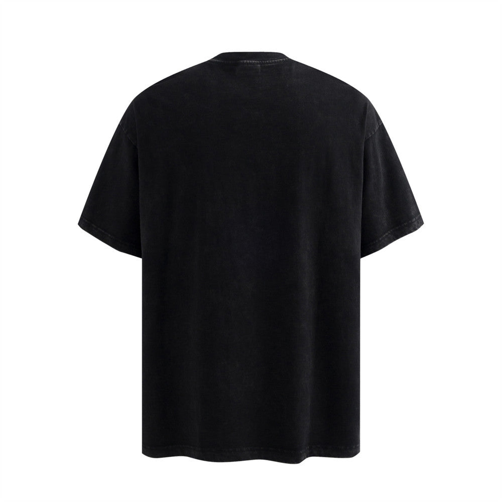 Character vintage short sleeved t-shirt